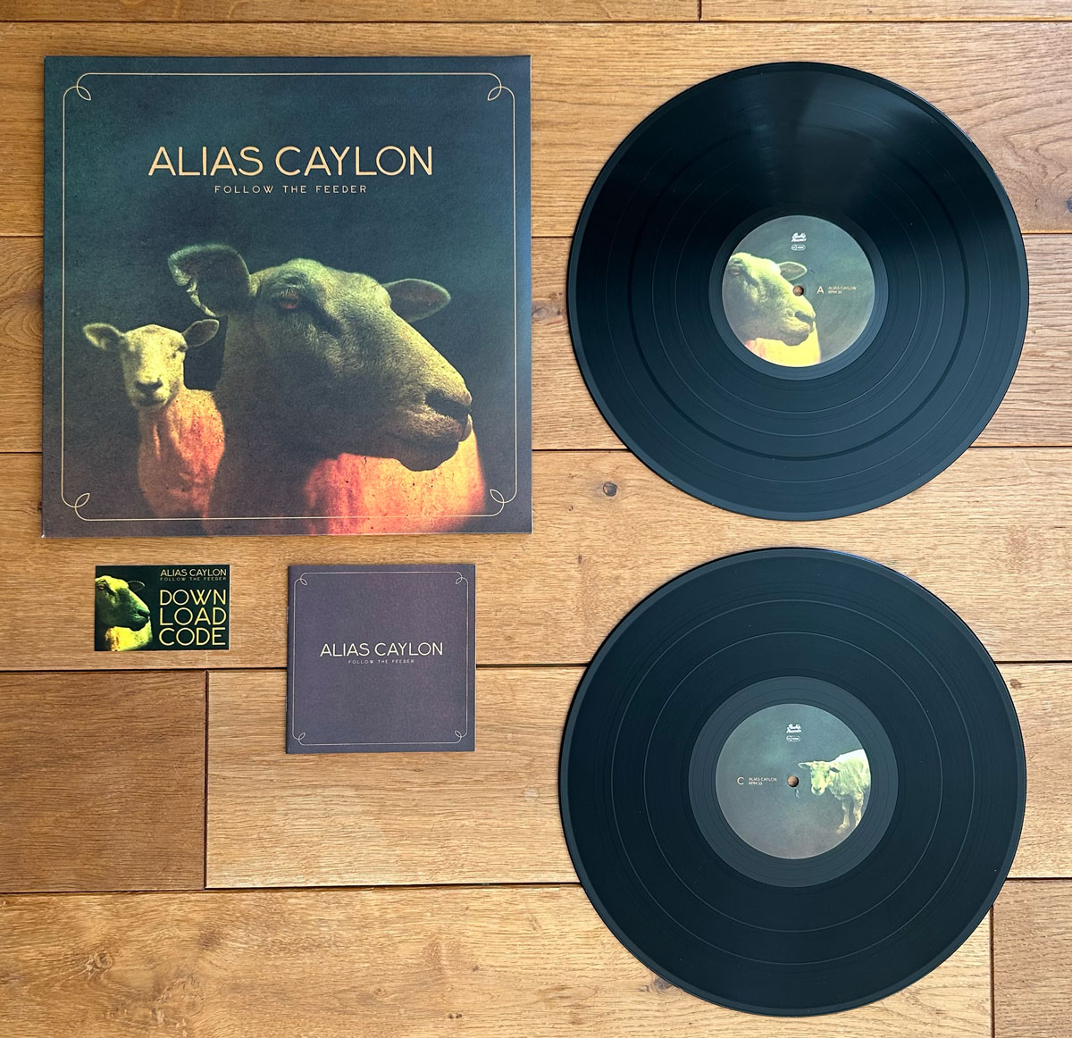 Double-Vinyl LP "Follow the Feeder" – Bild 2